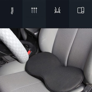 АВТОМОБИЛЬНАЯ ПОДУШКА СИДЕНЬЯ С ПЕНОЙ ПАМЯТИ ДЛЯ ВОЖДЕНИЯ