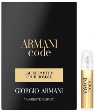 Giorgio Armani CODE Eau de Parfum Pour Homme 1,2 ml PRÓBKA