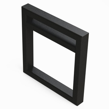 Nogi do ławki parkowej proste metalowe