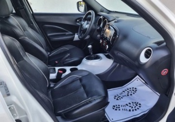 Nissan Juke I SUV Facelifting DIG-T 115KM 2014 Nissan Juke Lift SLICZNY 1.2 Benzyna NAJBOGATSZY Niski Przebieg 2014 WHITE, zdjęcie 8