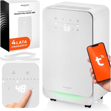OSUSZACZ POWIETRZA POCHŁANIACZ WILGOCI AUTOMATYCZNY XXL 12L/24H TIMER WIFI