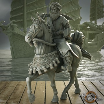 King Of Pirates Mounted The Printing Goes Ever On