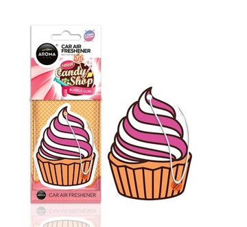 Zapach Samochodowy AROMA Sweet Bakery Pink Guma Balonowa Odświeżacz Do Auta