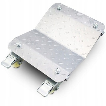 Маневренная транспортная тележка, ролик для служебного автомобиля, комплект 2x 680кг.