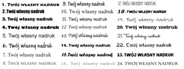 Мужская футболка с собственным принтом
