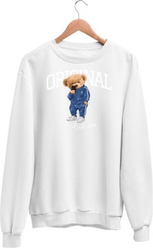 Bluza Miś Ralph Z Misiem 10 Modna Biała M