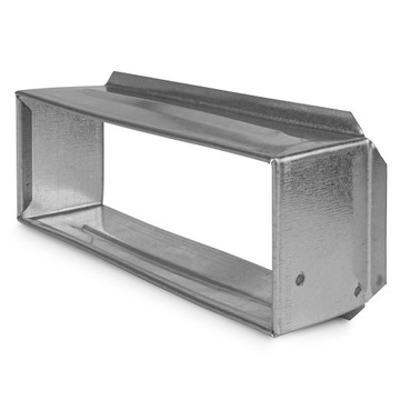 Решетка вентиляционная для канала КРКП 150х50, черная