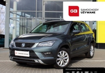 Seat Ateca SUV 1.5 EcoTSI 150KM 2018 Seat Ateca 1.5 Eco TSI 150KM Style Salon PL FV23 Czujniki LED