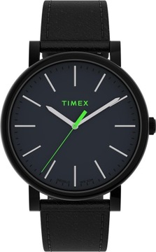 Zegarek męski czarny z podświetleniem TIMEX