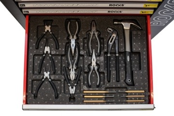 Шкаф тележка инструментальная Грачи ОК-01.3004, 235 элементов