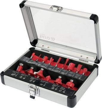 FREZY DO DREWNA WIDIOWE 3 - 32mm ZESTAW 15SZT YATO