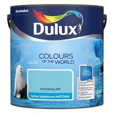 DULUX KOLORY ŚWIATA TURKUSOWY KLIF 2,5L