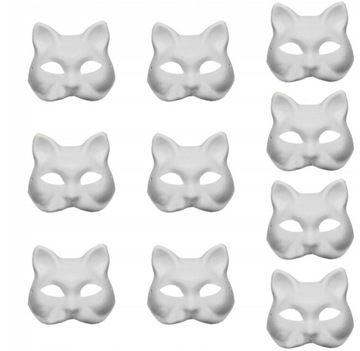 Maska na twarz SgTingfu727 Mask papier biały