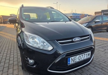 Ford C-MAX II Minivan 1.0 EcoBoost 125KM 2014 Ford C-MAX 1.0B-Nowy Silnik 125KM Grz.SzybaFotele KameraParkasist Faktura, zdjęcie 1
