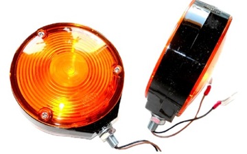 Lampa dwustronna uszy kierunkowskaz truck HELLA old scholl tir