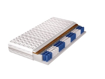 Materac 90x200 COSTA pocket kokos - idealny dla alergików