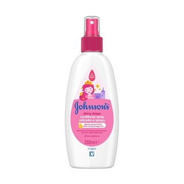 JOHNSON'S Shiny Drops odżywka w sprayu dla dzieci 200ml