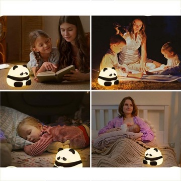 Силиконовый ночник Panda Soft, 3 уровня яркости