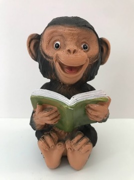 Статуэтка ЖИВОТНОЕ С КНИГОЙ ВЕСЕННИЙ САД 14,5 см