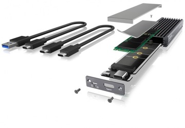 Корпус твердотельного накопителя TypeC USB 3.1 Gen2 PCI NVMe SATA M2