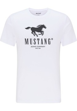 MUSTANG ALEX C PRINT MĘSKI T-SHIRT KOSZULKA LOGO TEE NADRUK XL