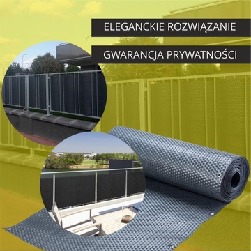 OSŁONA BALKONOWA TECHNORATTAN MATA BALKON 0,9x5m