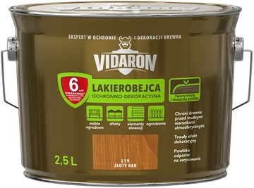 VIDARON LAKIEROBEJCA OCHRONNA ZŁOTY DĄB 2,5L