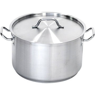 GARNEK STALOWY Z POKRYWKĄ 4.4L Ø 200MM STALGAST