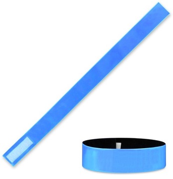 OPASKA ODBLASKOWA PRYZMATYCZNA NA RAMIĘ RĘKĘ RZEP