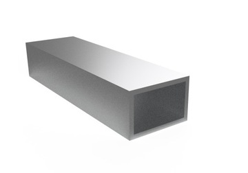 Profil aluminiowy 20x30x2 L=200mm Rura prostokątna