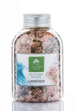 Himalajska sól do kąpieli z lawendą Zdrowie Natury 600 g