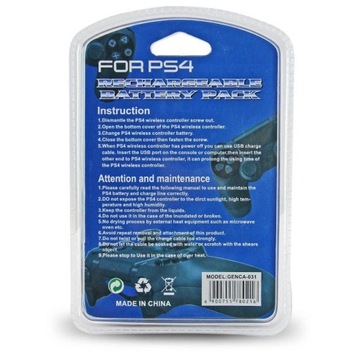 LIP1522 Аккумулятор емкостью 2000 мАч для контроллера PlayStation 4 Dualshock PS4