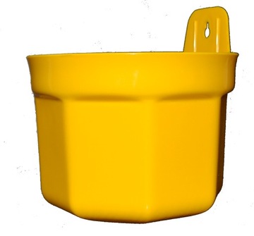 doniczki wiszące 18cm z uchem ,przyścienna osłonka