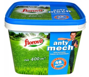 Florovit granulowany do trawników antymech 8 kg