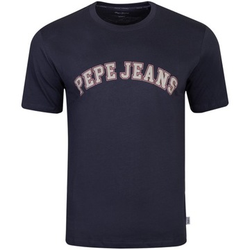 PEPE JEANS KOSZULKA MĘSKA T-SHIRT CLEMENT GRAFITOWA r.L