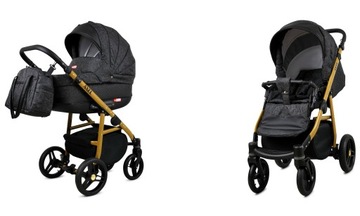 Wózek dziecięcy 2w1 głęboki spacerowy BabyLux AXEL