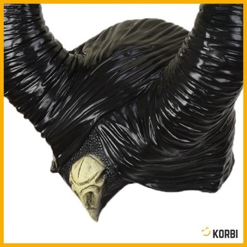 MASKA MALEFICENT CZAROWNICA DIABOLINA ROGI COSPLAY PRZEBRANIE NA HALLOWEEN