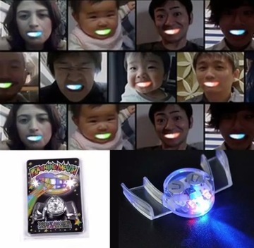 Светящийся светодиодный чехол для зубов RGB