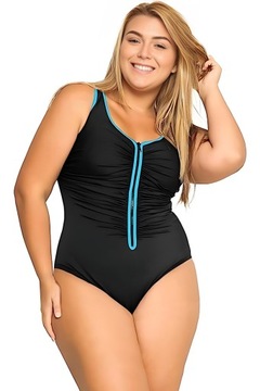 ЧЕРНЫЙ КУПАЛЬНИК РАЗМЕРА ПЛЮС ЦЕЛЬНЫЙ КОСТЮМ ДЛЯ ПОХУДЕНИЯ XXL