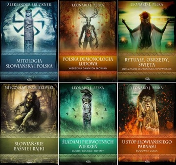 MITOLOGIA POLSKA I SŁOWIAŃSKA Zestaw książek