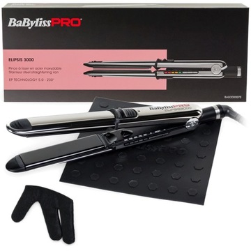 Prostownica BABYLISS PRO Elipsis 3000 BAB3000EPE MATA RĘKAWICZKA