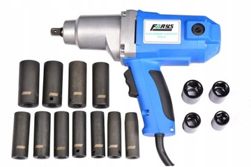 KLUCZ ELEKTRYCZNY UDAROWY 1/2 2300W 800Nm+nasadki