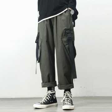 2023 Harem Jogger Pants Men Streetwear Cargo Pants