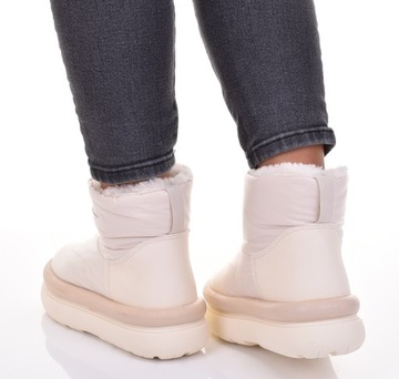 КЛАССИЧЕСКИЕ ЖЕНСКИЕ СНЕЖНЫЕ БОТИНКИ НА МЕХОВОЙ ПЛАТФОРМЕ ЗИМНИЕ ОБУВИ