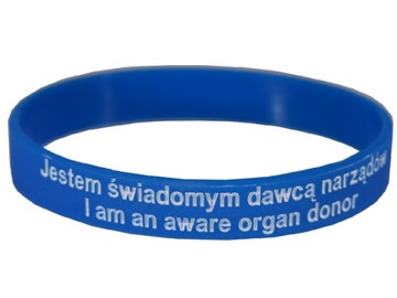 OPASKA BRANSOLETKA DAWCA NARZĄDÓW