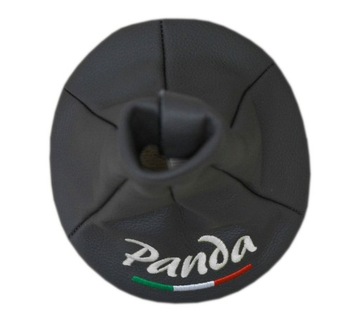 FIAT PANDA 2 II 2003-2012 MĚCH PÁKY ŘAZENÍ ŠEDÁ KŮŽE VÝŠIVKA BÍLÝ