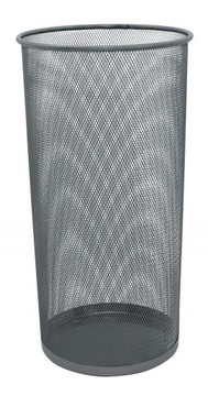 Stojak na parasole Office Set metalowy srebrny