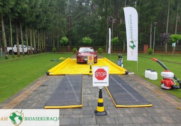 Коврик дезинфекционный проездной 100х400х5 - АРКИН Эксперт