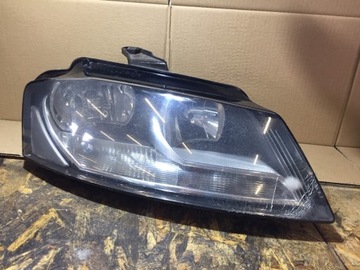 AUDI A3 8P LIFT LAMPA PRAWA PRZÓD 8P0941004AK REFLEKTOR PRAWY PRZEDNI