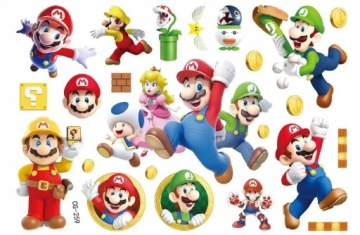 Tatuaże dla Dzieci Mario